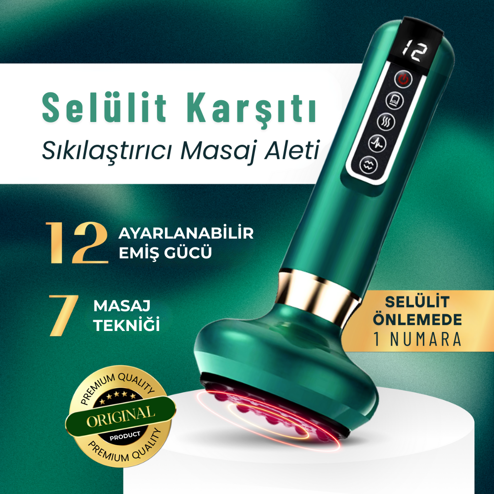 SilkShape™ Pro - Selülit Karşıtı Sıkılaştırıcı Masaj Aleti